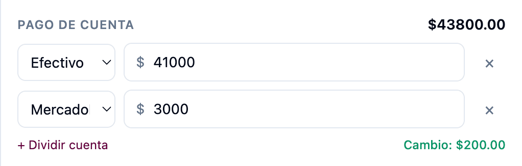 Dividí la cuenta fácil
